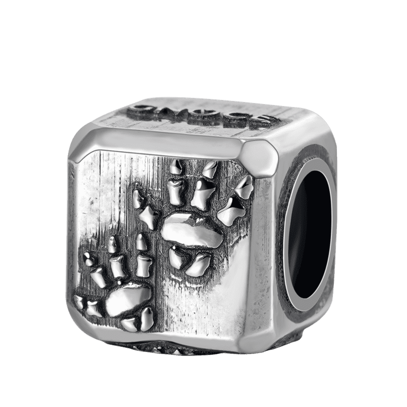 Triceratops Vintage Bead & Customized Classic Beads S925 Sterling Silver with Gift Copper Black Leather Men's Bracelet Jewelry for Men_3