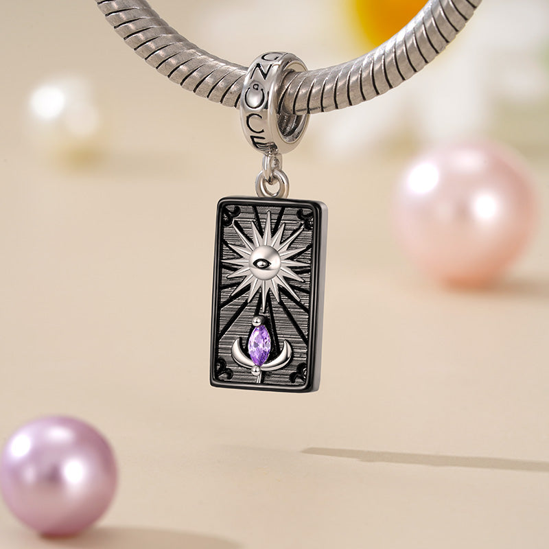 Gnoce "the Sun" Tarot Pendant Dangle Charm_3