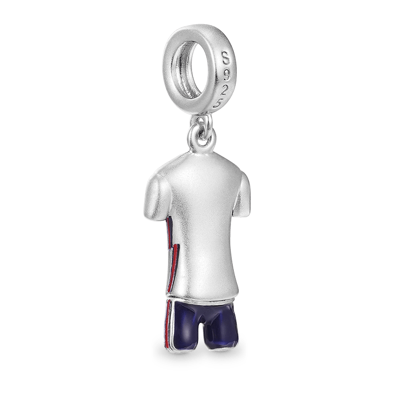 Gnoce England Football Team Jerseys Pendant Dangle Charm_2