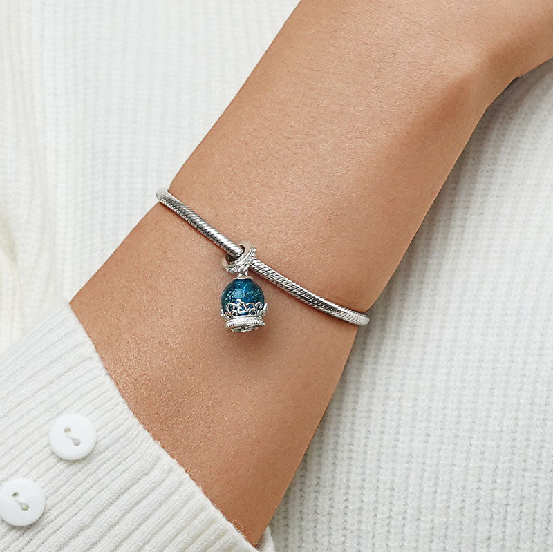 Gnoce Blue Fantasy Crystal Ball Charm_4