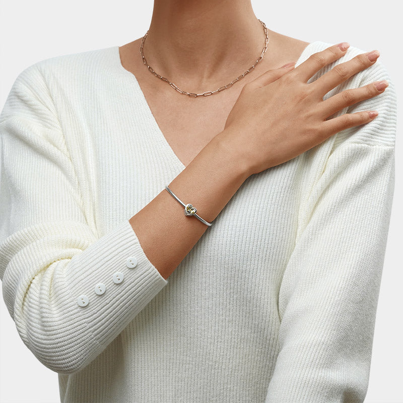 Gnoce Dancing Honey Bee Heart Charm_4