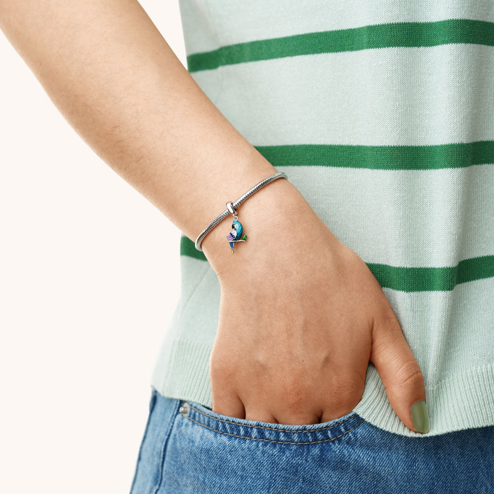 Gnoce Parrot Pendant Dangle Charm_3