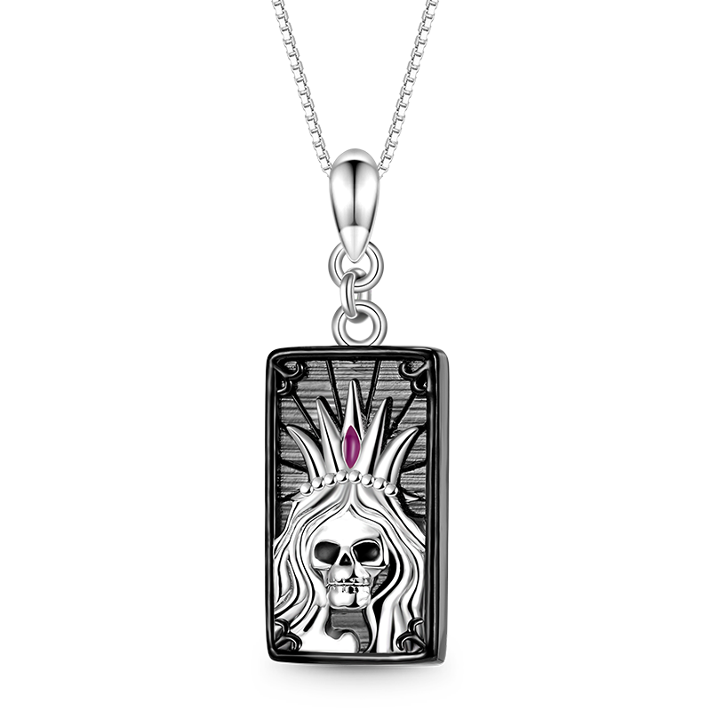 Gnoce Sparkling "the Empress" Tarot Necklace_1