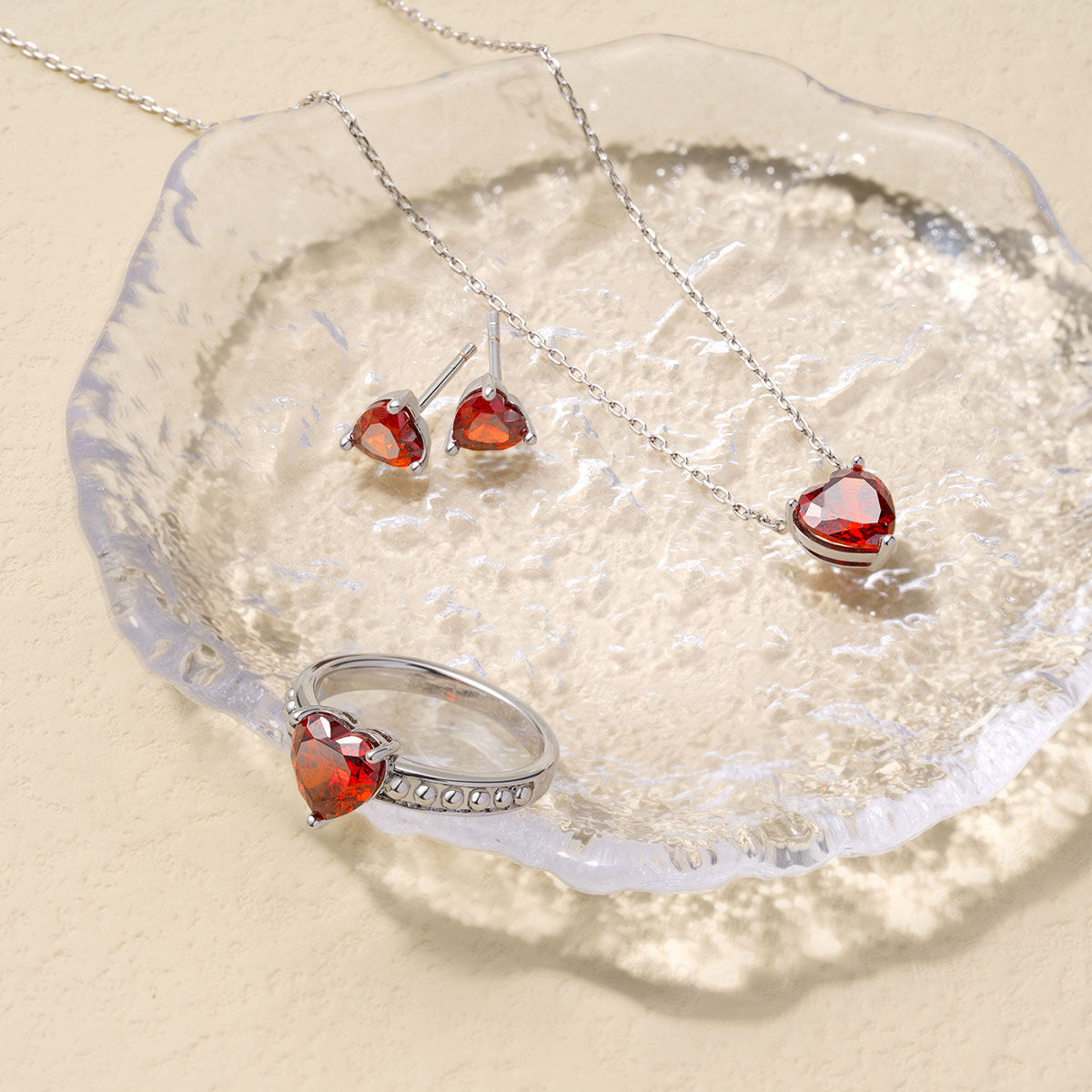 Gnoce Birthstone Heart Necklace_4