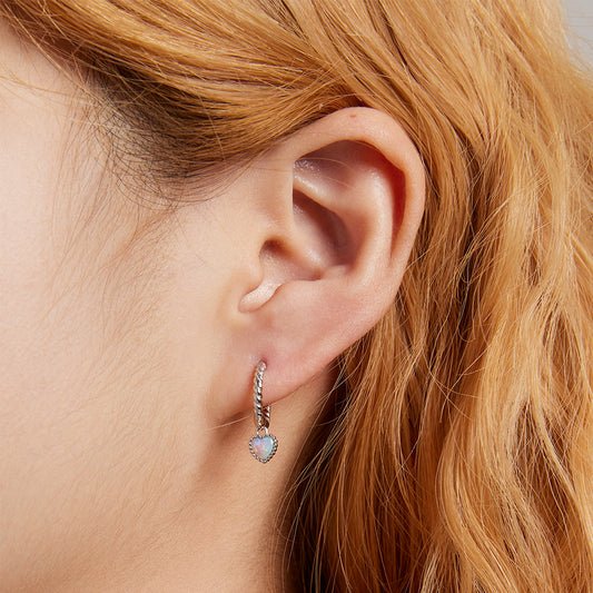 Gnoce Colorful Aussie Gem Heart Earrings_5