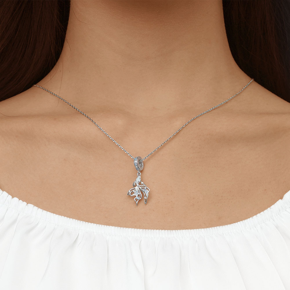 Gnoce Betta Fish Pendant Dangle Charm_6