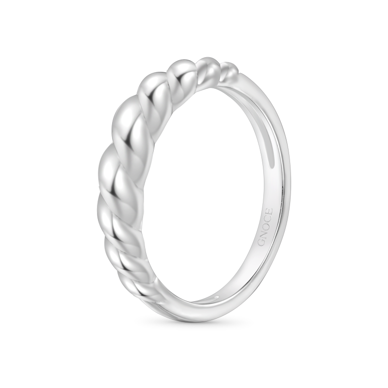 Gnoce Classic Croissant Dome Ring_2