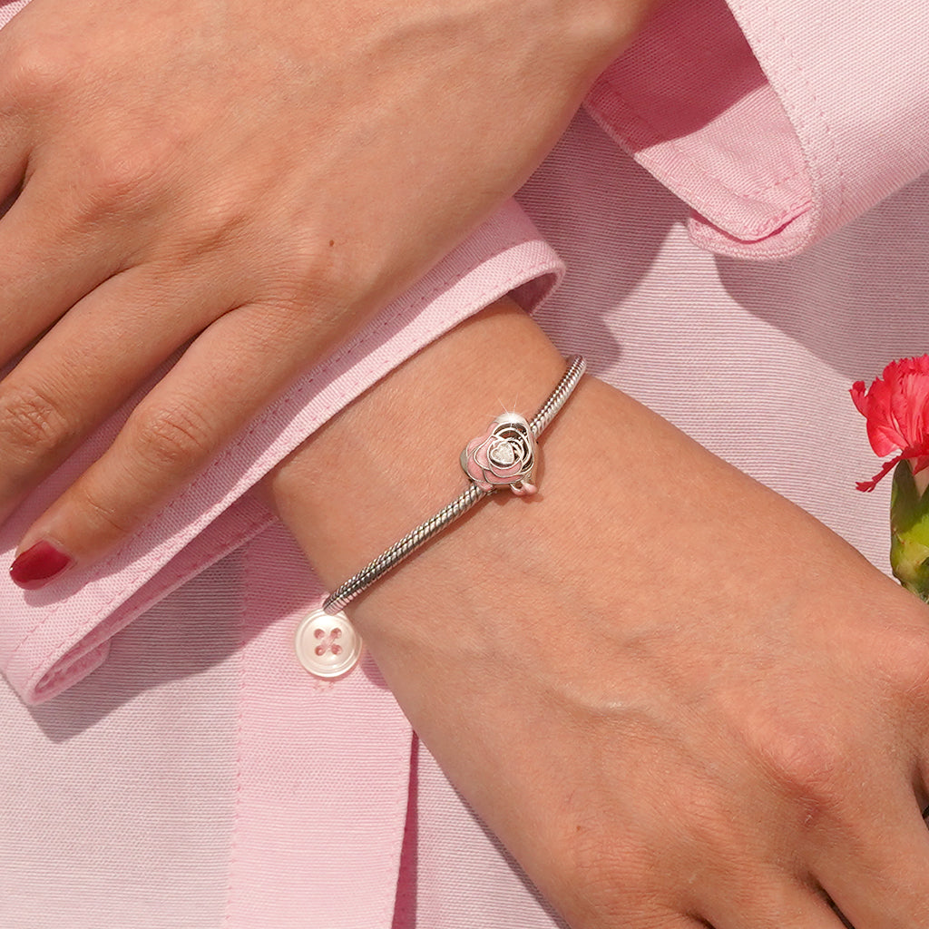 Gnoce Rose Heart Charm_5