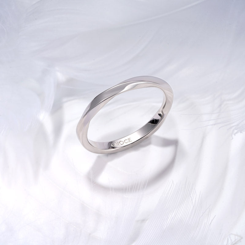 Gnoce Basic Twist Band Ring_3