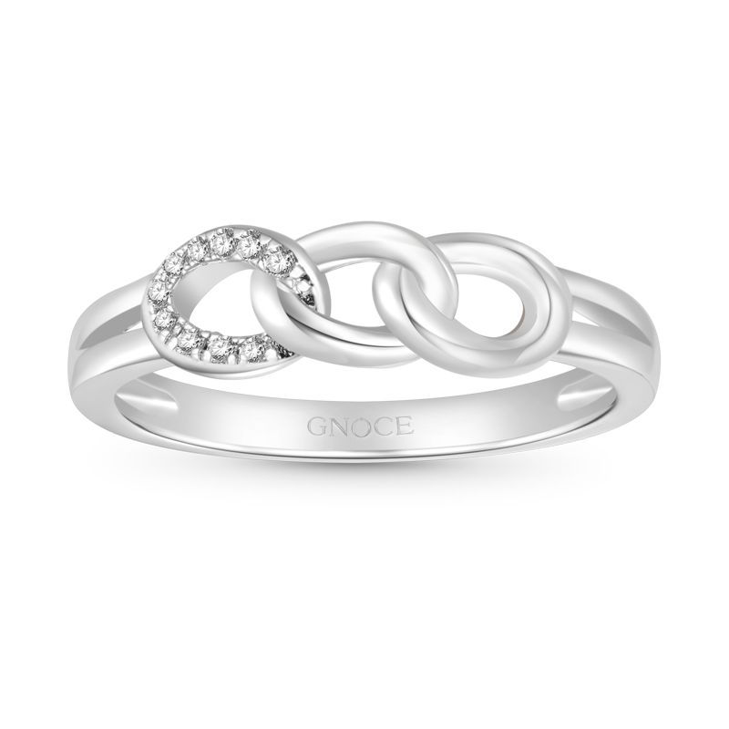 Gnoce Three Open Circle Chain Ring_1