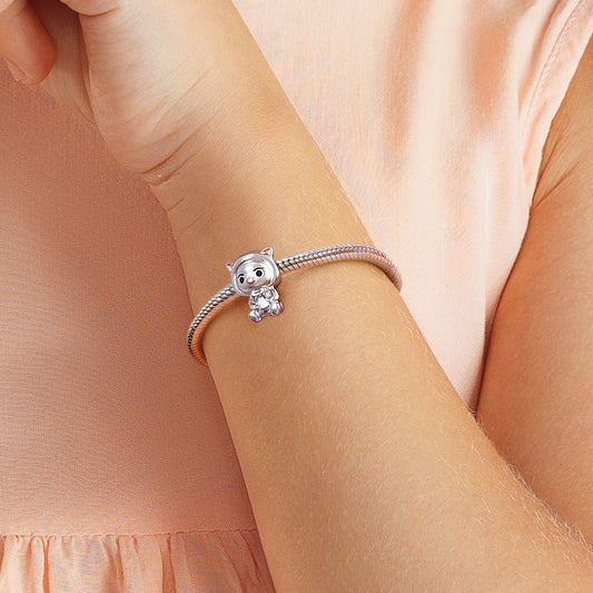 Gnoce Chubby Pig Animal Charm_5