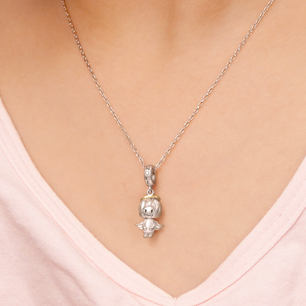 Gnoce Cute Angel Necklace_4