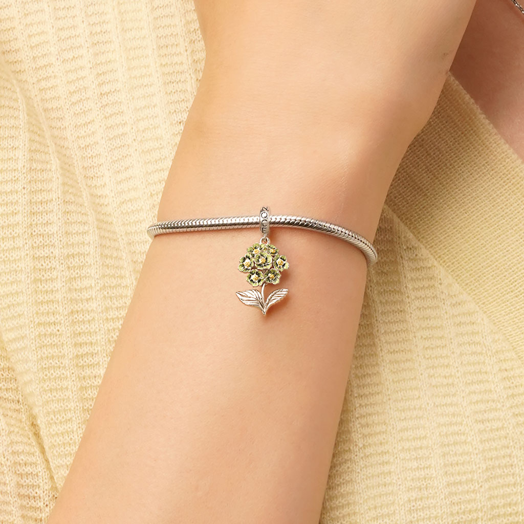 Gnoce Temple of Flora Primrose Pendant Dangle Charm_6