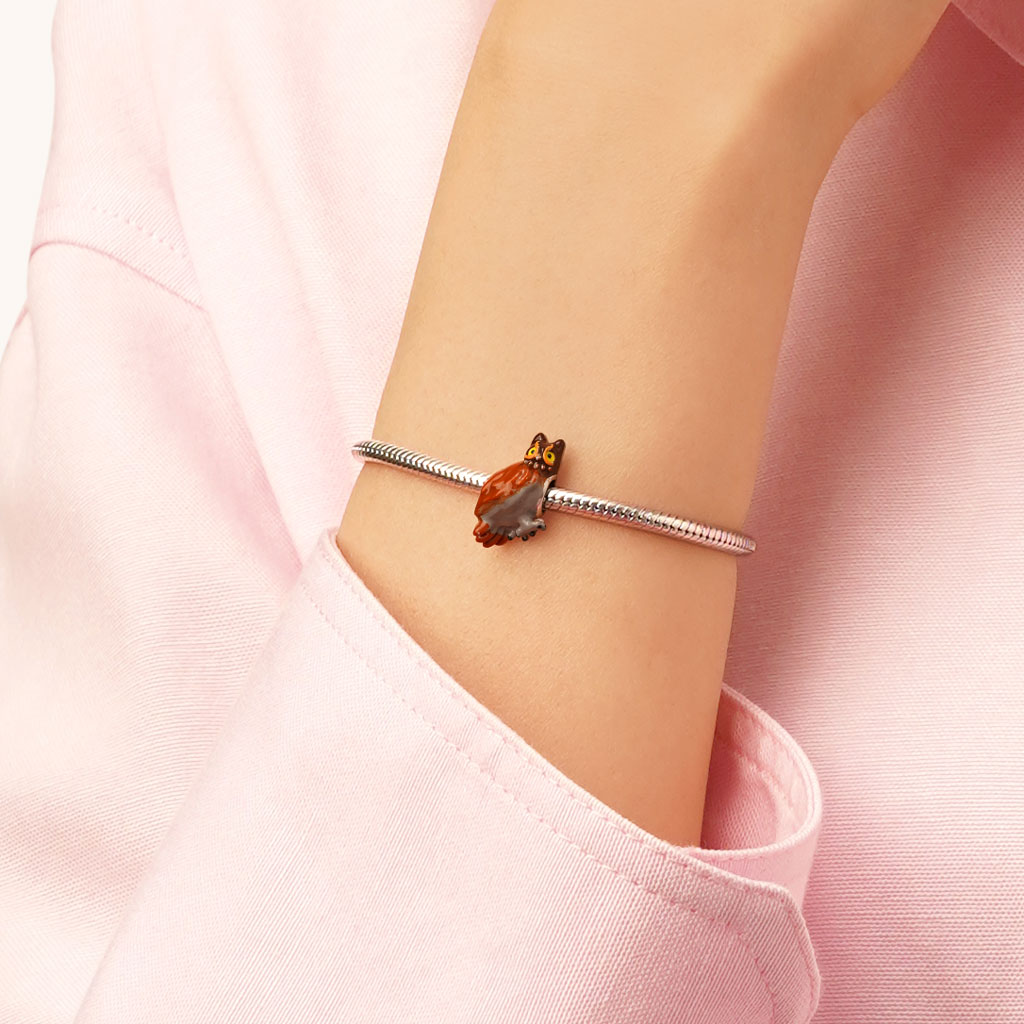 Gnoce Great Horned Owl Charm_5