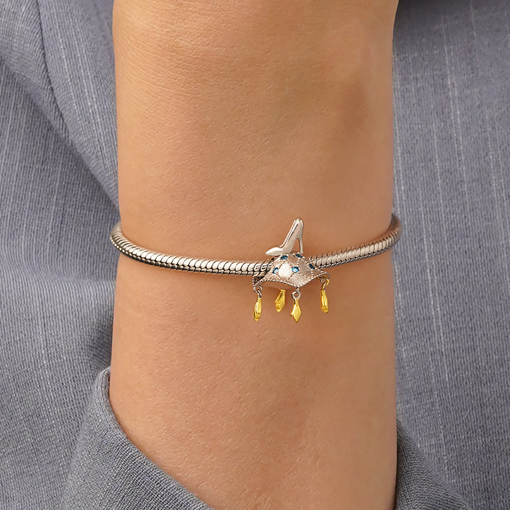 Gnoce Upholstered Glass Slipper Charm_5