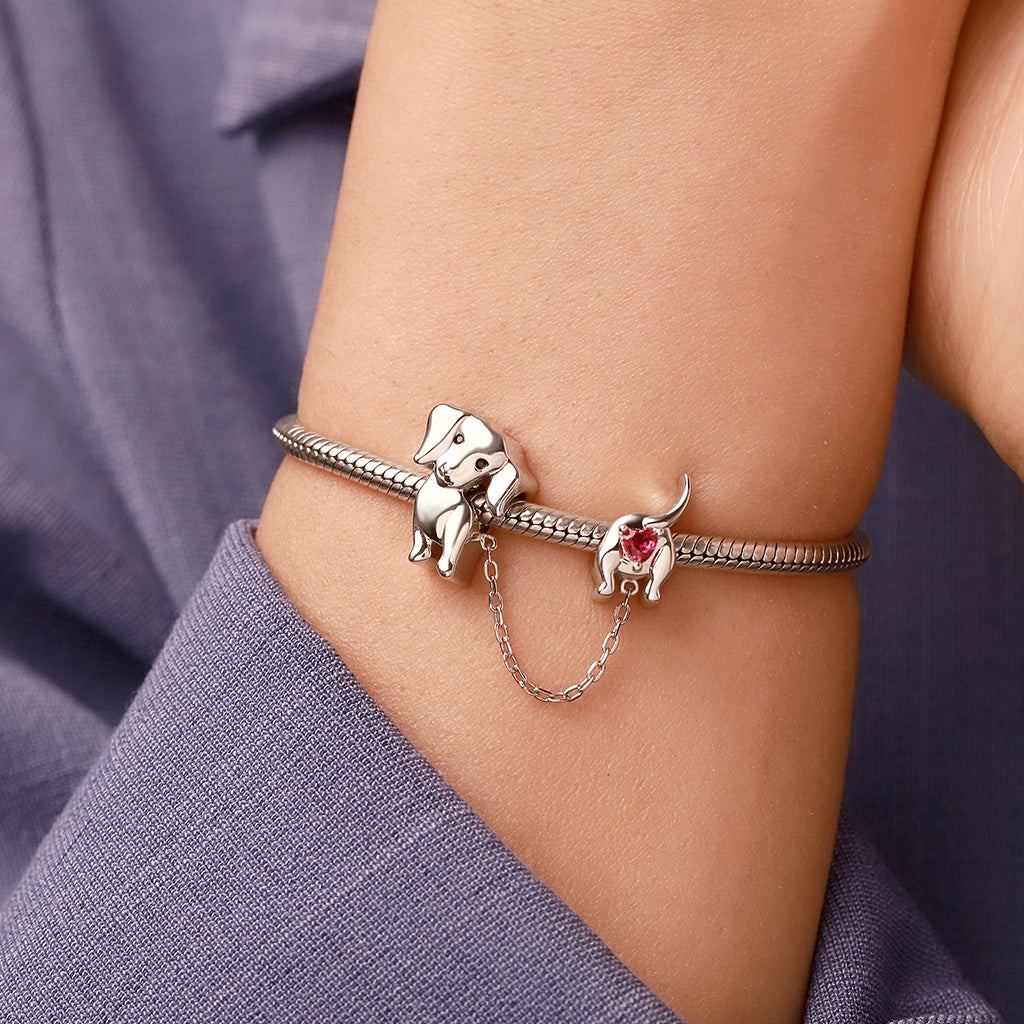 Gnoce Lively Dachshund Combination Charm_5