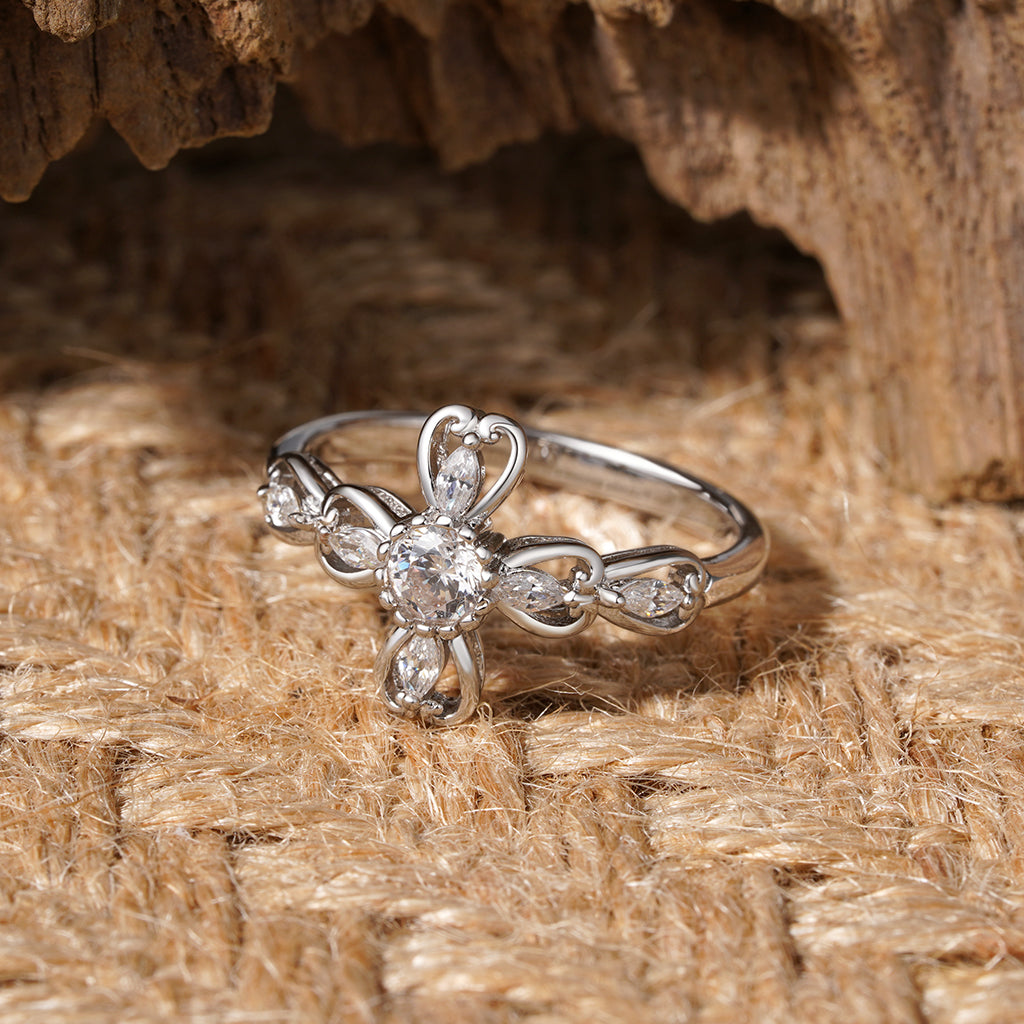 Gnoce Hollow Love Heart Cross Ring_3