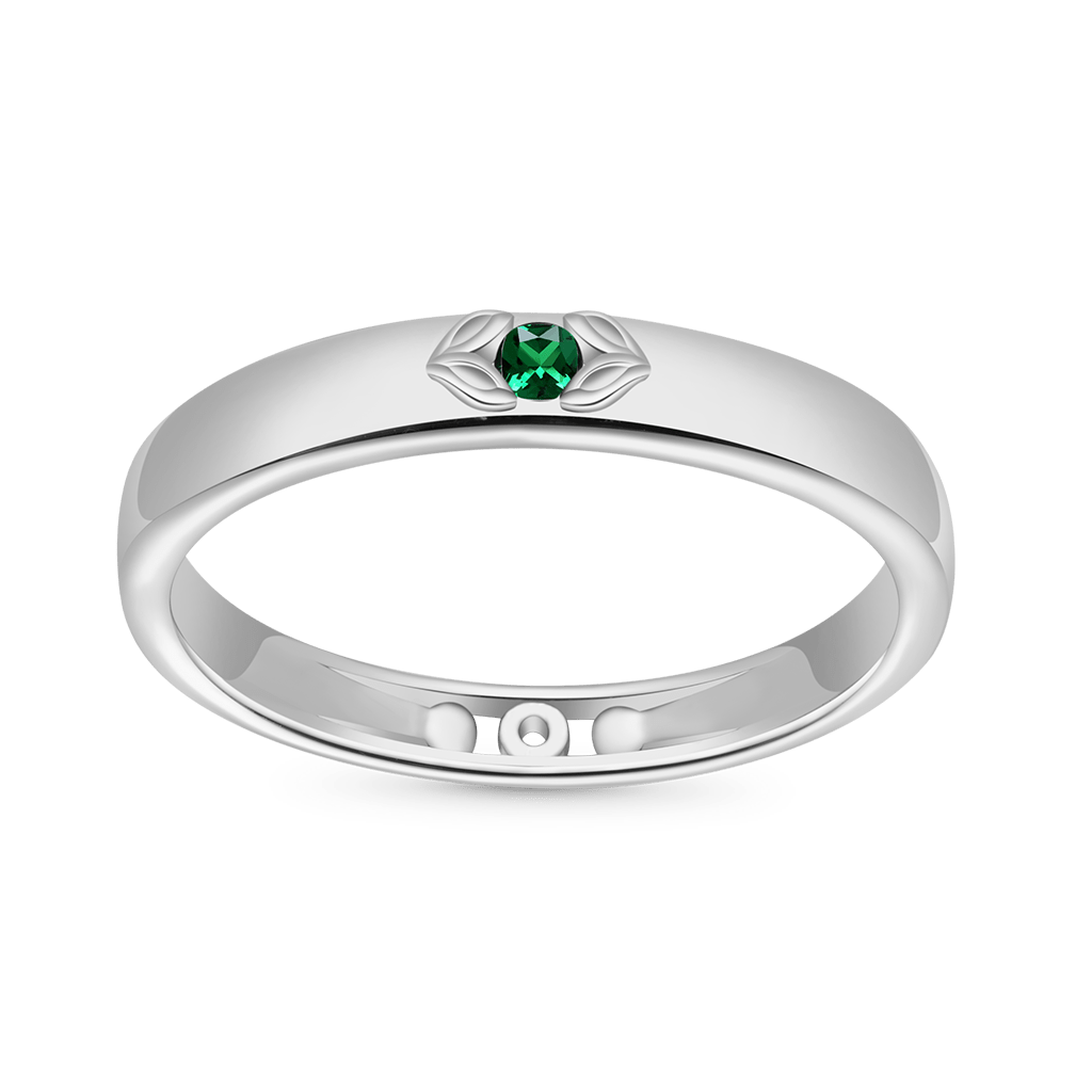 Gnoce Paraíba Tourmaline Wedding Couple Rings_5