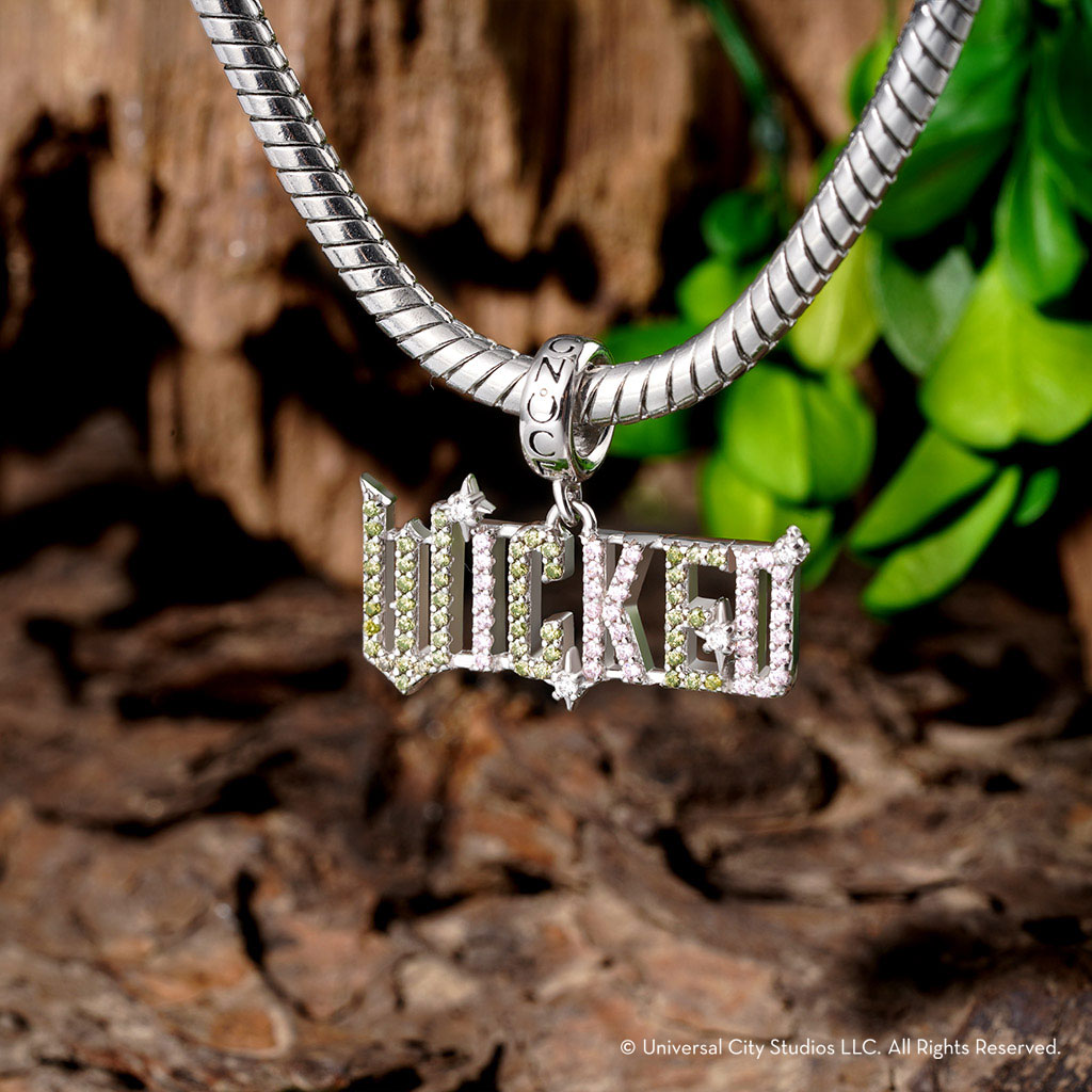 Gnoce Wicked Official Logo Letter Pendant Dangle Charm_3