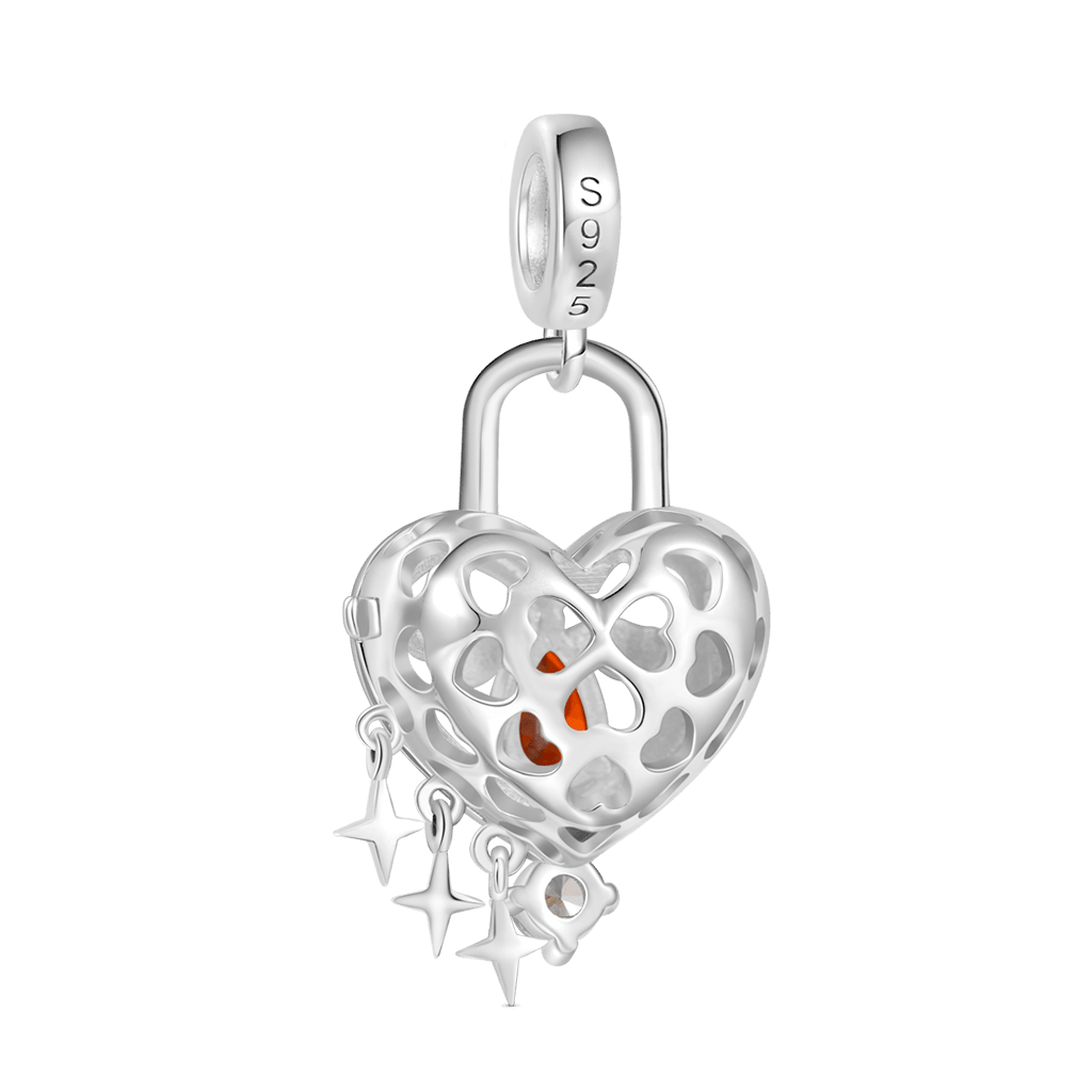 Gnoce Valentine's Day Love Lock Wireless LED Light Up Pendant Dangle Charm_3
