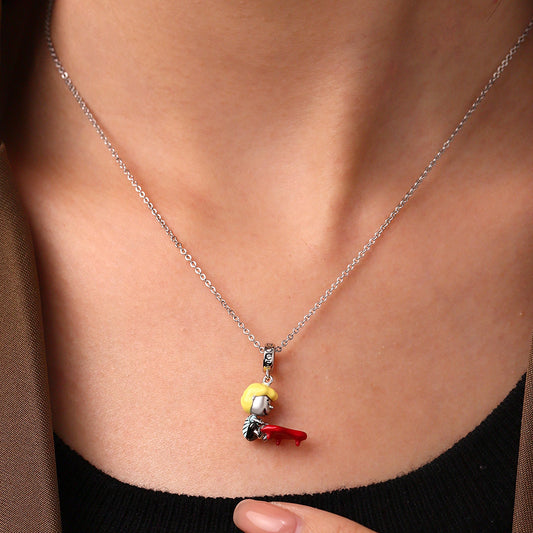 Gnoce Peanuts Schroeder Piano Pendant Dangle Charm_6