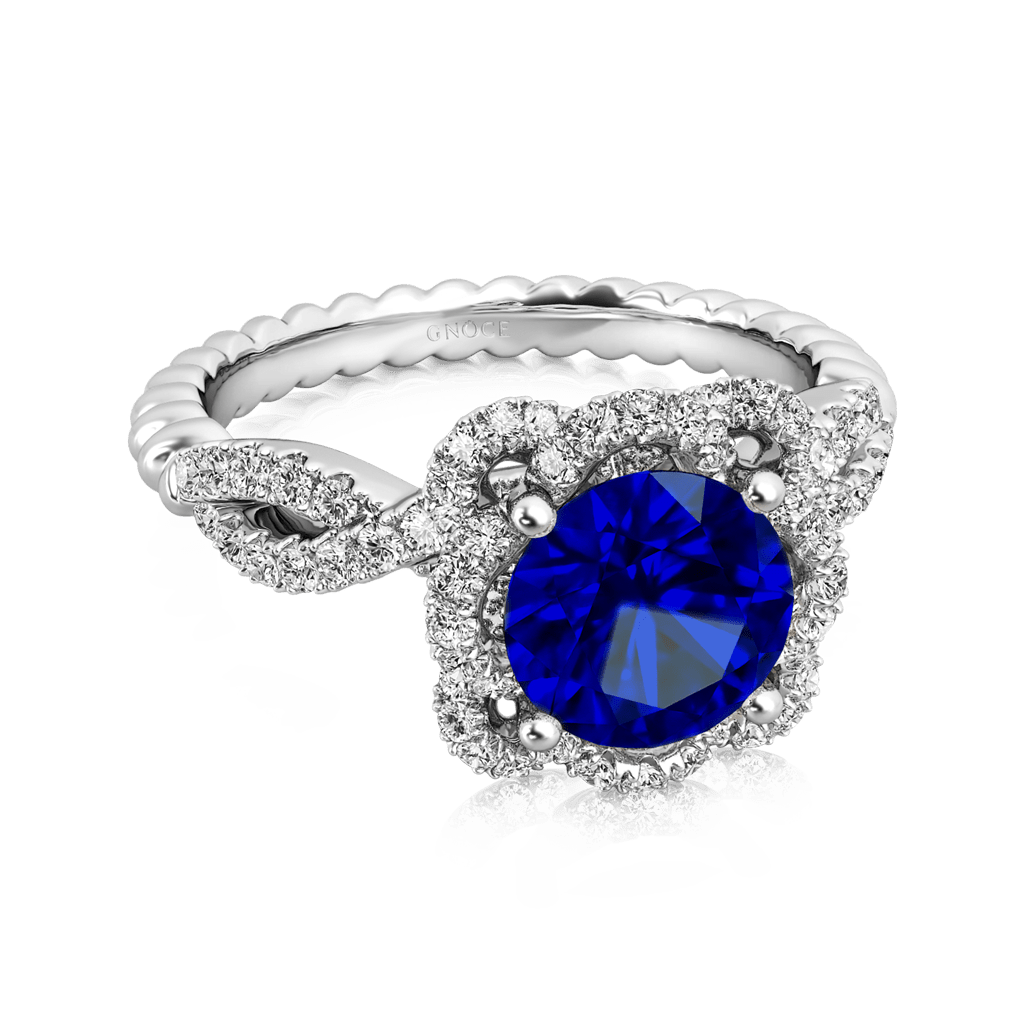 Gnoce Round Cut Vintage Birthstone Ring_3