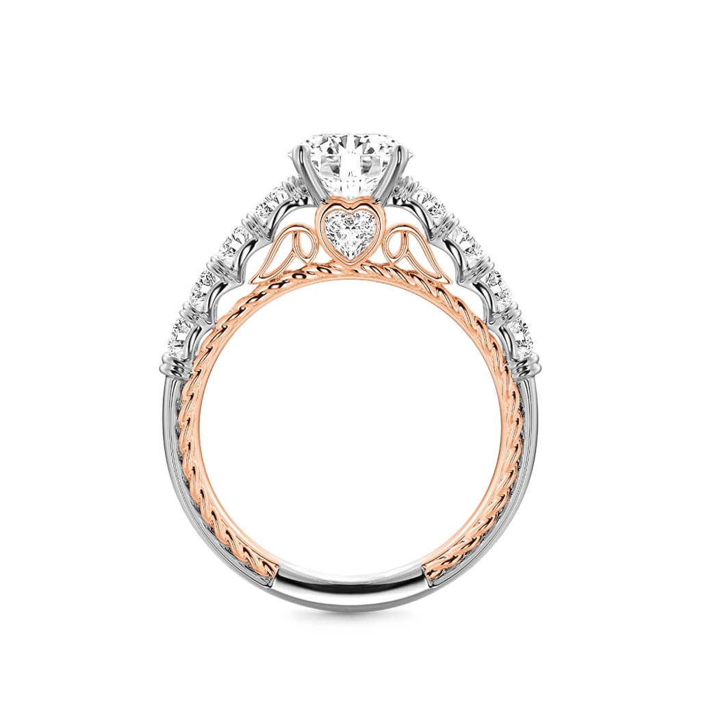 Gnoce Cable Pave Hola Engagement Ring_2