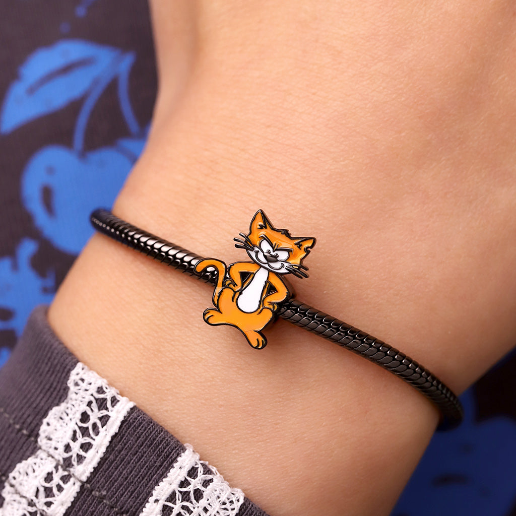 Gnoce Smurfs Charm x Brown Fur Azrael Charm_5