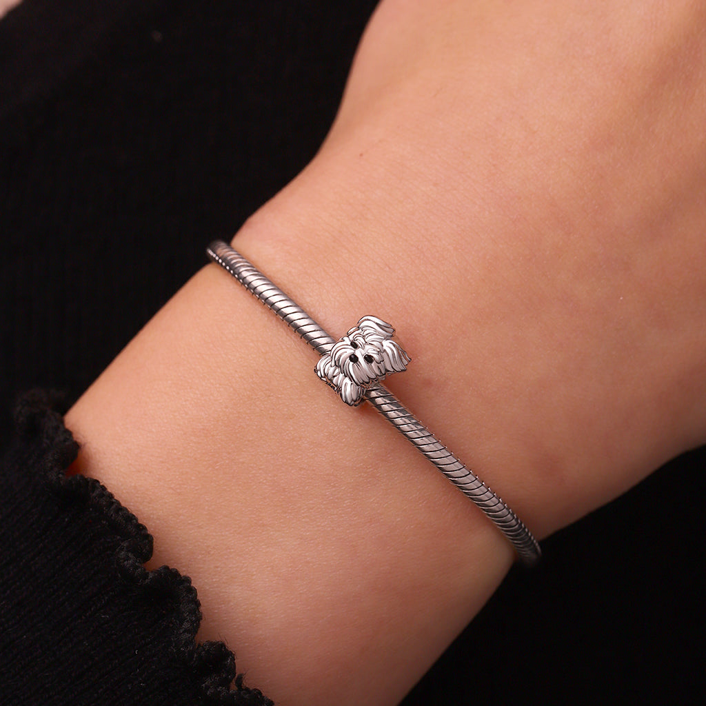 Gnoce Messy Dog West Highland Terrier Puppy Charm_5