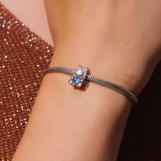 Gnoce Cute and Charming Little Monster Series - White Toy Doll Charm_5