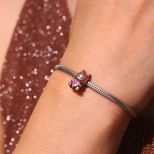 Gnoce Cute and Charming Little Monster Series - Brown Toy Doll Charm_5