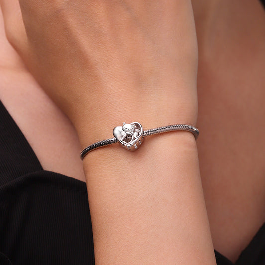 Gnoce Cat Love Personalized Photo Charm_6