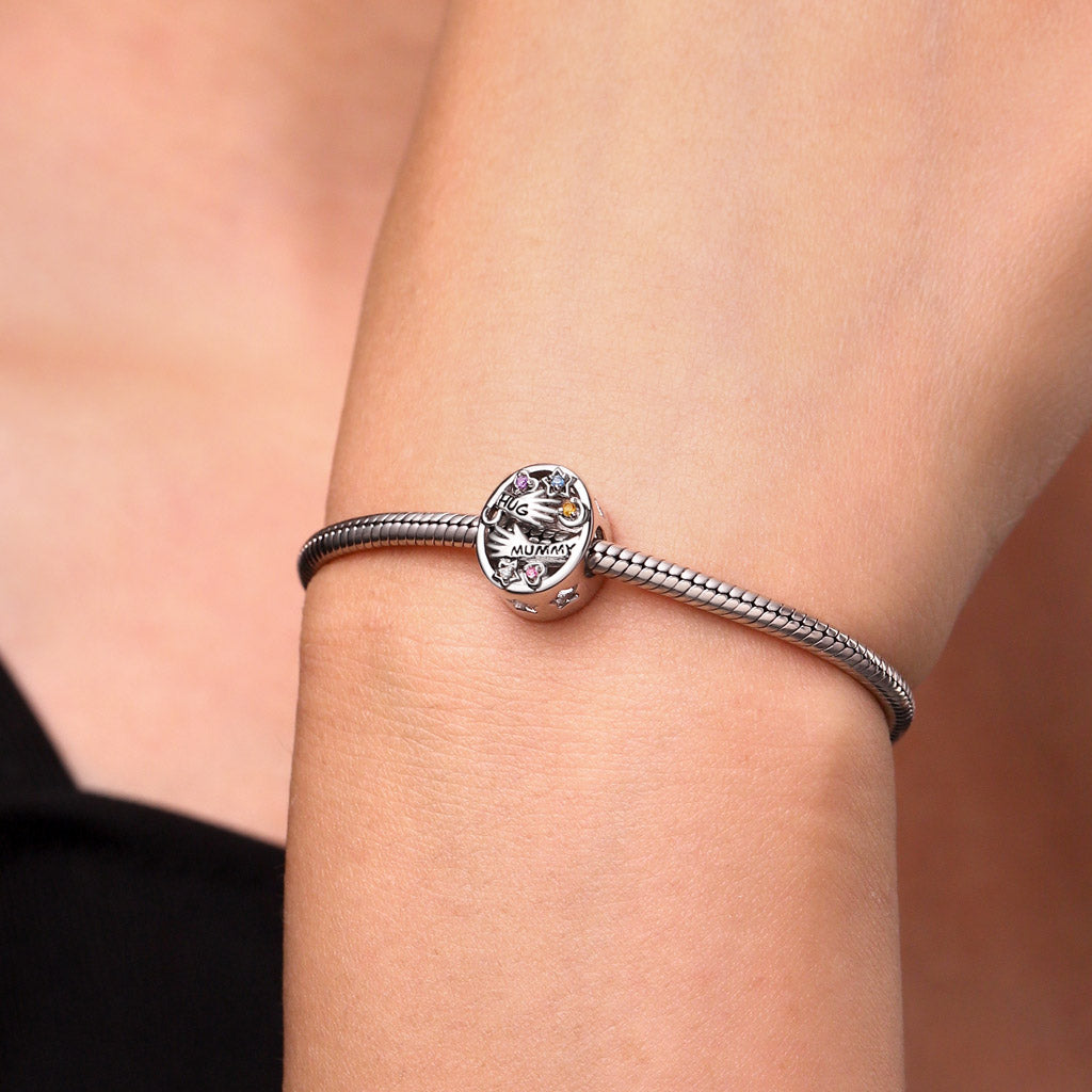 Gnoce Mother's Day HUG MUMMY Personalized Photo Charm_5