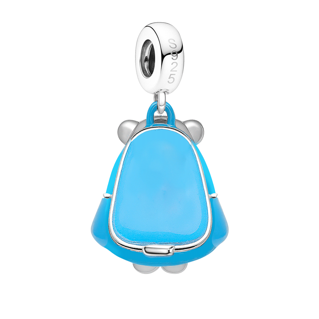 Gnoce Back-to-School Bear Pendant Dangle Charm_6