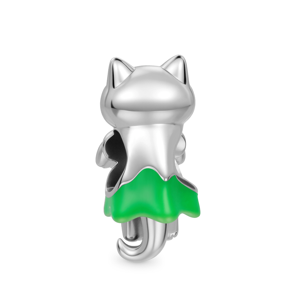 Gnoce Glow-in-the-Dark Ghost Cat Charm_5