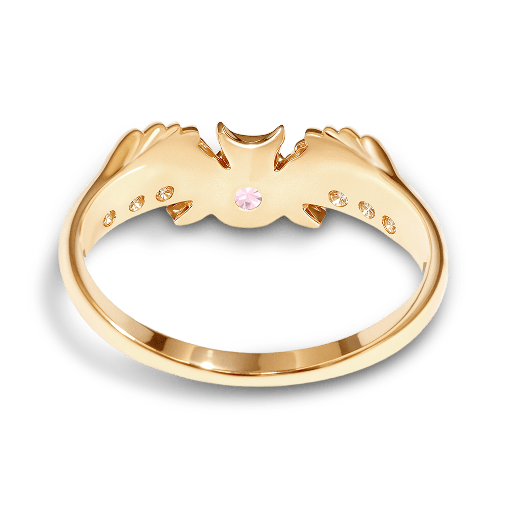 Gnoce Phantom Moon Round-cut Engagement Ring_4
