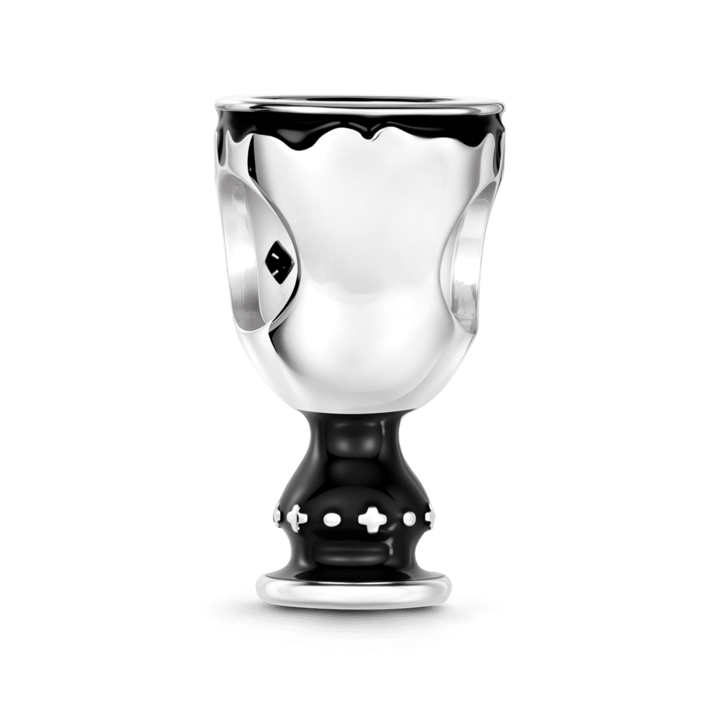 Gnoce Gothic Snake Skeleton Goblet Charm_5