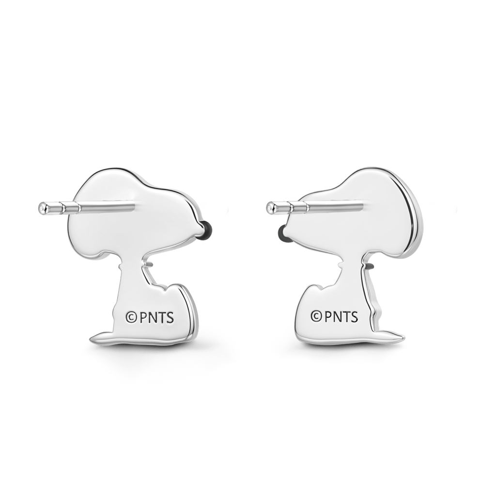 Gnoce Peanuts Snoopy Stud Earrings_5