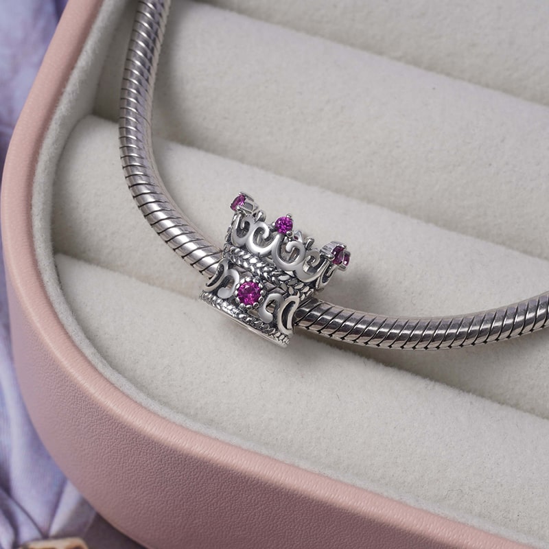 The Queen's Crown Charm Bead Sterling Silver_2