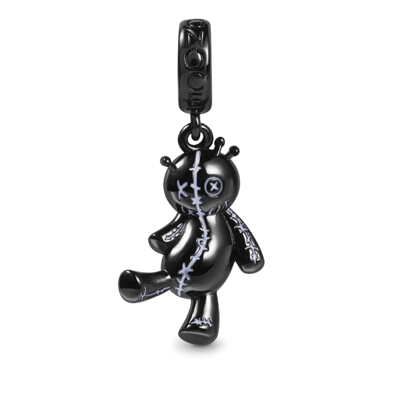 Voodoo Doll Pendant Dangle Charm Sterling Silver_1