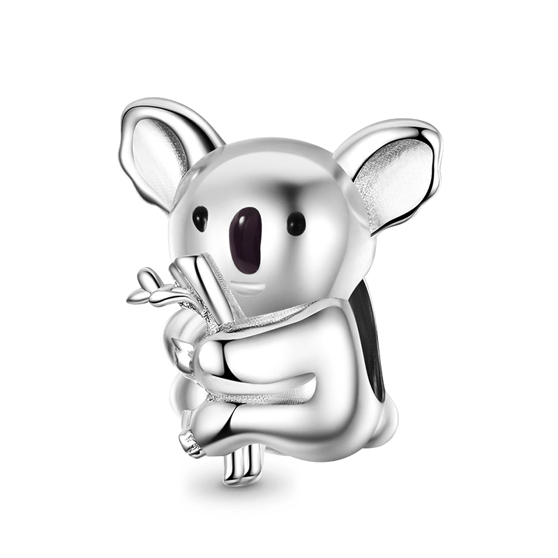 Koala on theTree Charm Bead Sterling Silver_1