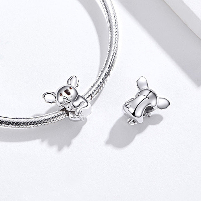 Koala on theTree Charm Bead Sterling Silver_2