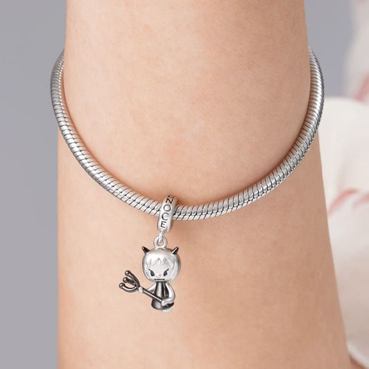 Little Devil Pendant Dangle Charm Sterling Silver_3