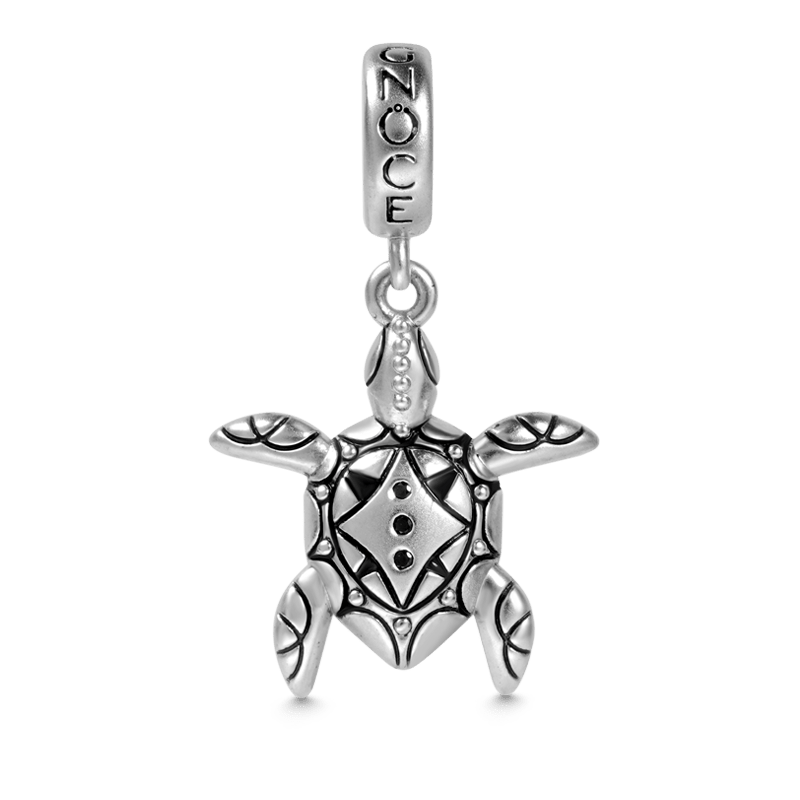 Sea Turtle Pendant Dangle Charm Sterling Silver_1