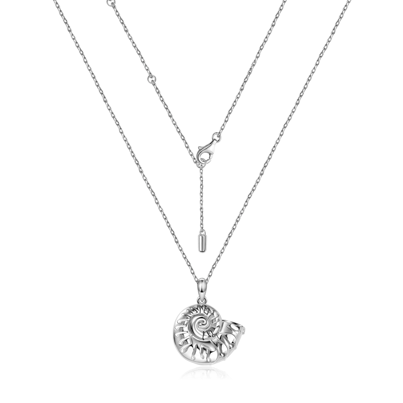 Conch Musical Note Necklace 925 Sterling Silver_2