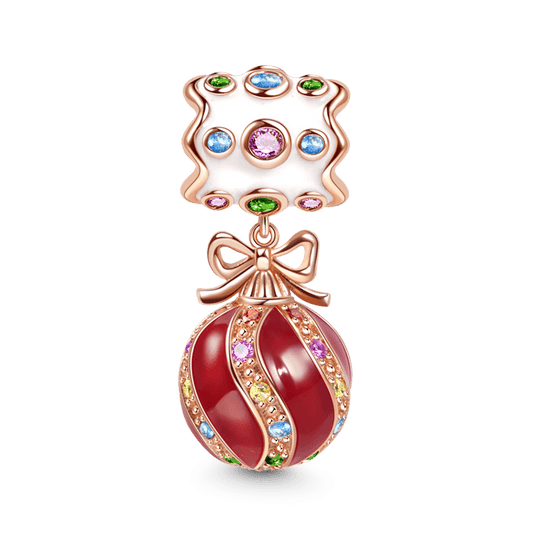 Gnoce "Merry Christmas" Christmas Colorful Decorating Ball Charm Pendant Locket for Bracelet/Necklace_1