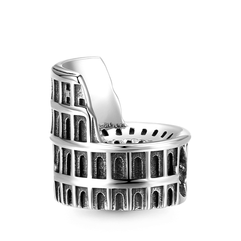 Magnificent Colosseum Rome Charm Bead 925 Sterling Silver_1