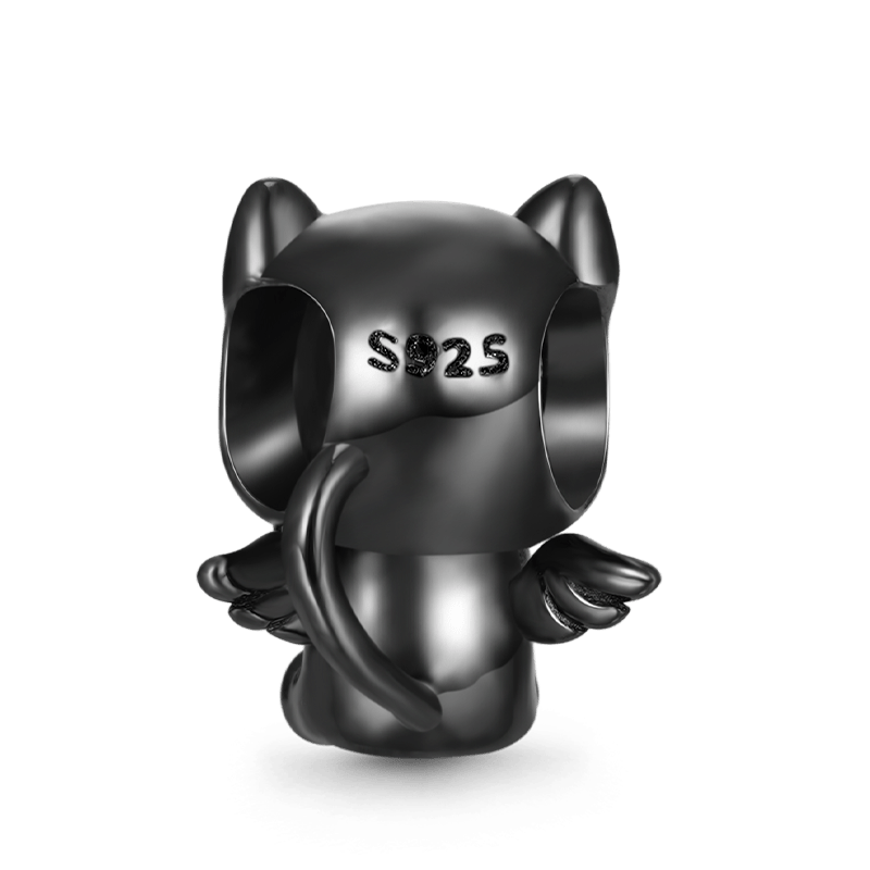 Gnoce Cool Black Cat Charm Gift for Halloween_2