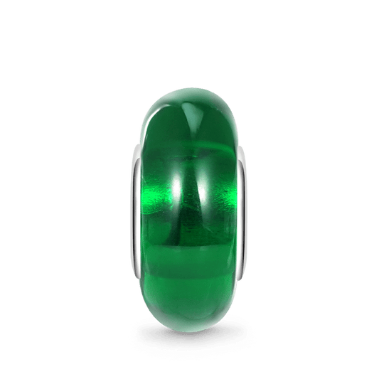 Emerald Jade Charm Bead 925 Sterling Silver Heart Hole_1