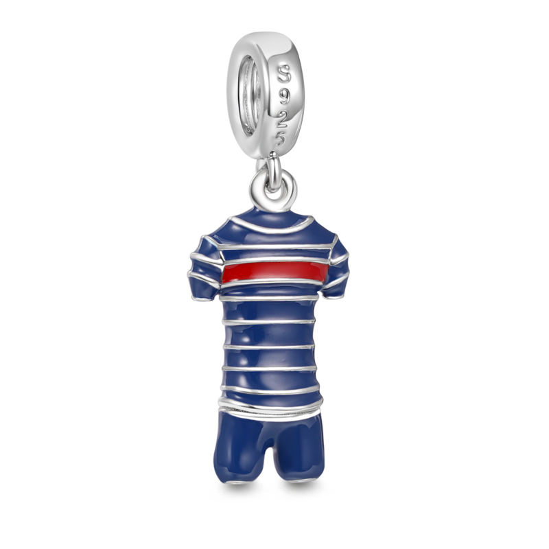 Gnoce France Football Team Jerseys Pendant Dangle Charm_2